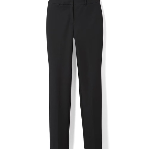 STEFANEL Italy black Slim Trouser Comfort Stretch suite Pant size 4 VGUC - Picture 5 of 17